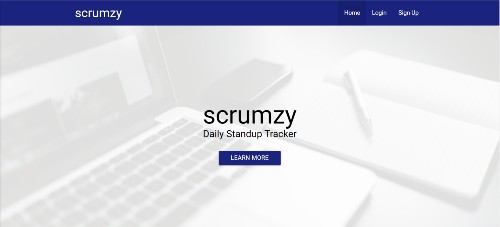 Image of Srumzy Home Page